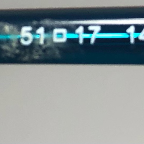 Vogue Eyeglass Frames. Turquoise And Multicolored. Frames Only. - Picture 10 of 10